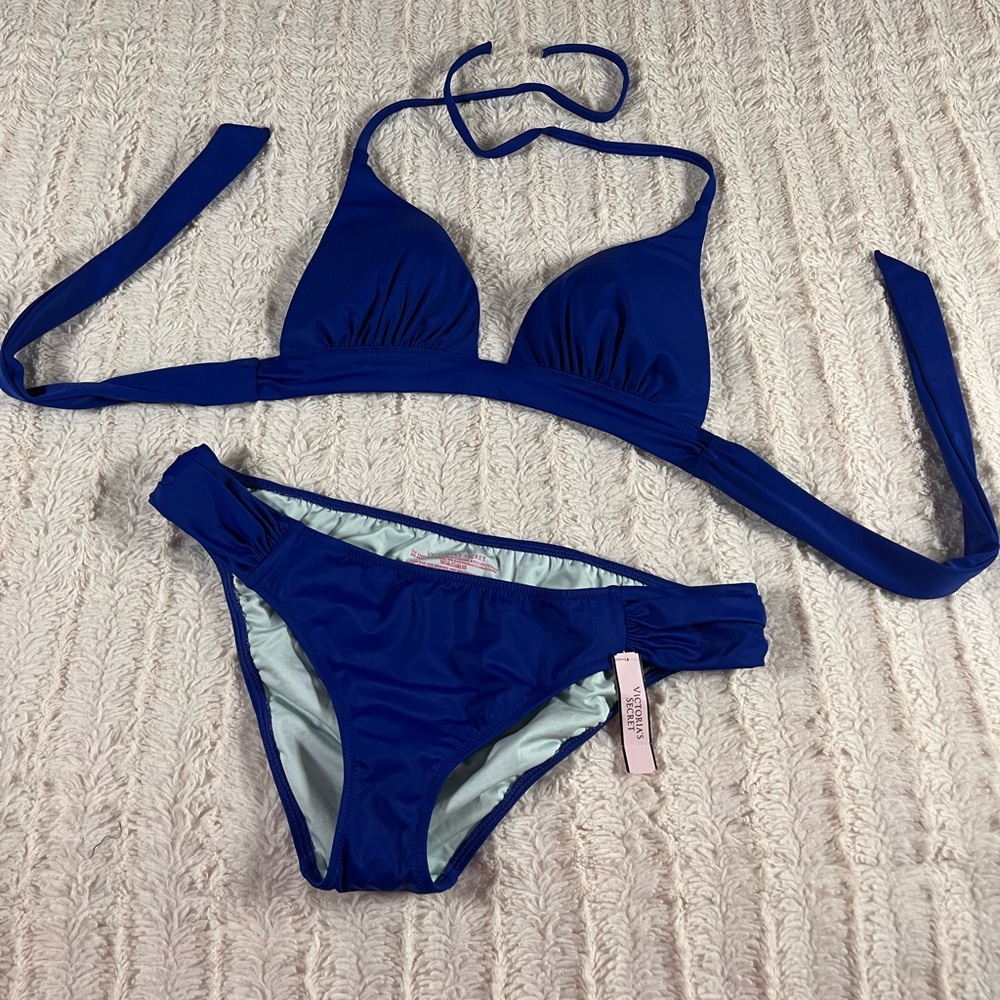 Victoria’s Secret Blue Bikini M NWT